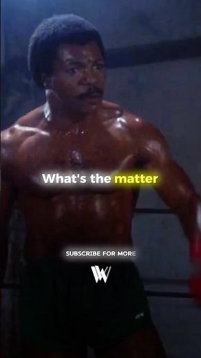 “There Is No Tomorrow” - Rocky III Quote