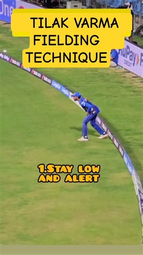 Tilak Varma fielding techniques in world cup #shorts #viral #tilakvarma