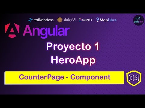 04 First component and Data Binding | Angular21 + DaisyUI | HeroApp (Project 1)