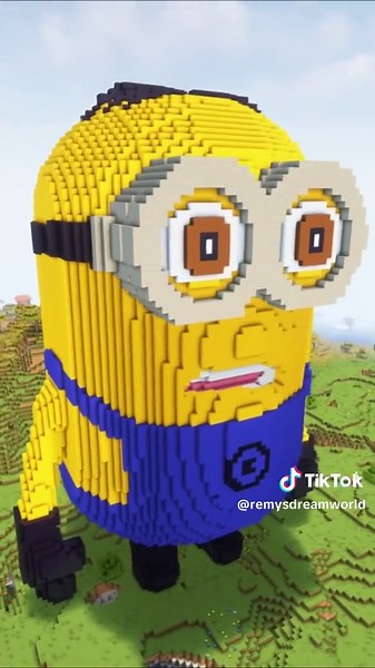 Minions Minecraft Build Challenge