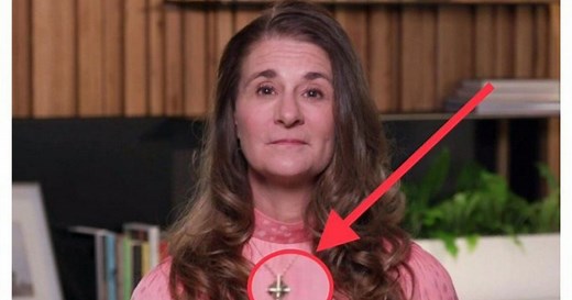Melinda Gates 'Upside Down Cross' Necklace Creates Controversy; Netizens Call Her Satanist