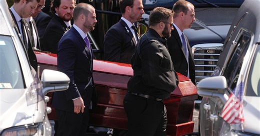 Loved ones gather in Delaware County for funeral service for Johnny and Matthew Gaudreau