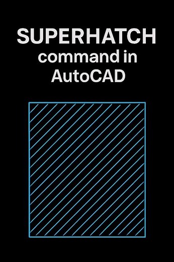 AutoCAD Super Hatch – Create Custom Textures Instantly!