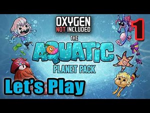 Spaced Out: The Aquatic Planet - Oxygen Not Included - A Survival Space Colony Sim - Full Gameplay