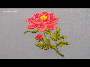 "Beautiful Rose Embroidery for Beginners: A Comprehensive Guide"