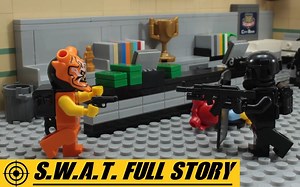 【Lego动画】乐高特警全故事-恶棍的抢劫冒险