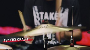 The SABIAN 19″ FRX Crash is a pro-level, extra-thin B20 Bronze crash that delivers quick, shimmering response and exceptionally soft feel. These work by cutting specific frequencies that result in the perception of volume. Remove those frequencies, and suddenly it sits perfectly in the mix, no matter how hard you play. No compromise – no holding back. For more of the 19″ FRX Crash, visit https://sabian.com/product/frx1906-19-inch-crash-frx/ | SABIAN