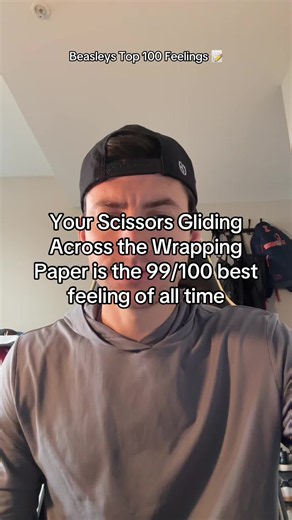 Scissors Gliding on Wrapping Paper: 99/100 Best Feeling