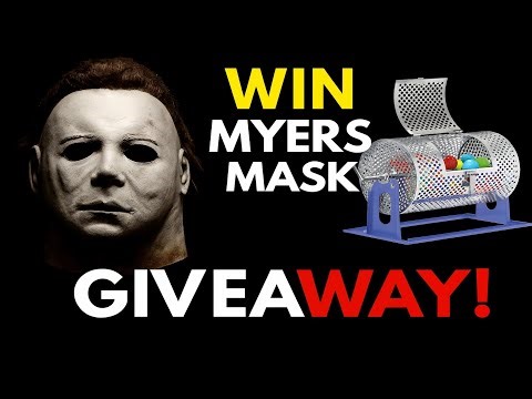 Michael Myers DIY Mask Giveaway Reminder 🎃 | Live Drawing Oct 17 @ 8PM ET