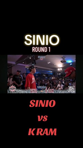 Sinio vs K Ram: Ultimate Rap Battle Showdown