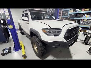 Full Detail How to Reseal a Front Timing Chain Cover on 2017 Toyota Tacoma 2GR-FKS oil leak (PT 2/3)
