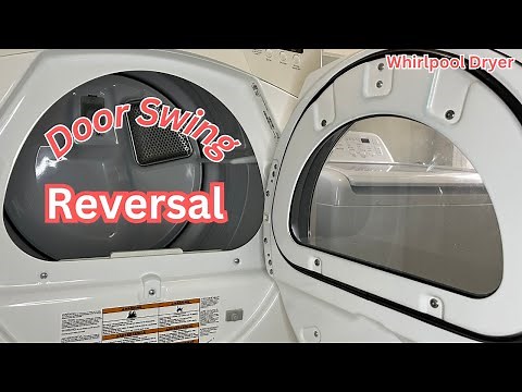 How to Reverse Whirlpool Dryer Door Swing Direction