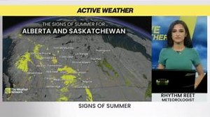 Signs of summer are starting to show as lightning activity makes its return to Alberta and Saskatchewan. 🌩️⚡ Meteorologist Rhythm Reet breaks down the details. ⬇️ Watch more video: https://ow.ly/VtgU50VwtL9 | The Weather Network