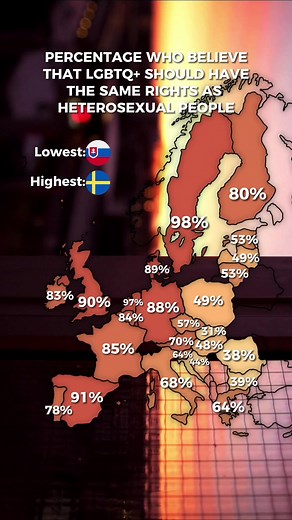 lux is 87% || original idea i think. #maps #map #mapper #mappers #mapping #countries #europe #lgbtq #geography #fyp #sweden
