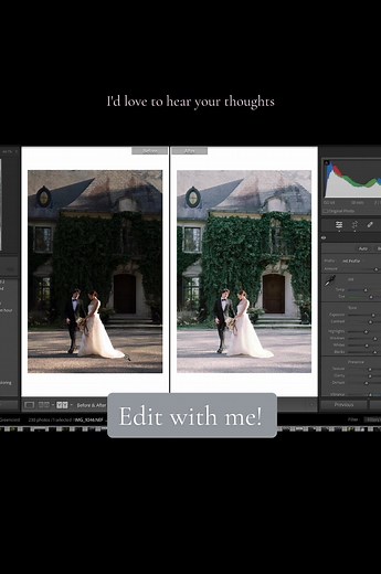 Editing Wedding Photos in Lightroom: A Film-Inspired Process