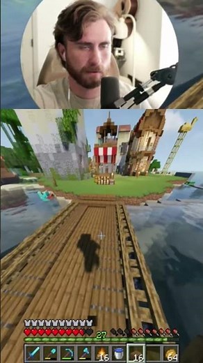 Build a Minecraft Dock with Me! 😁 #minecraft