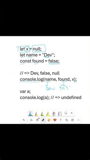 variables in javascript.