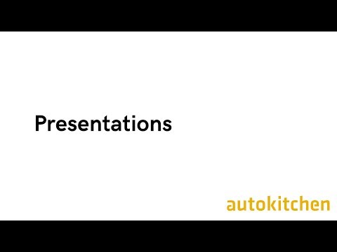 Produce Outstanding Presentations