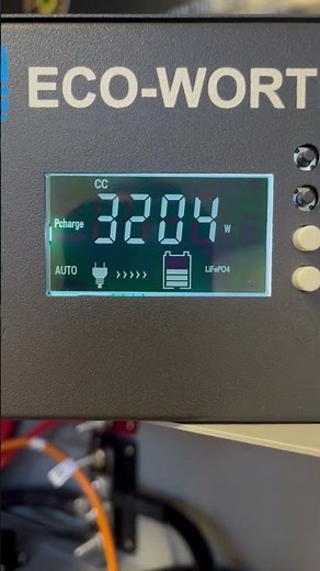 Eco-Worthy 48v 60A battery charger in operation