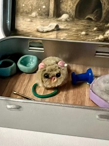 My Pet Dust Bunny in a Mint Tin - Etsy