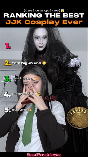 Ranking BEST Jujutsu Kaisen Cosplay #tiktok #cosplay #jujutsukaisen