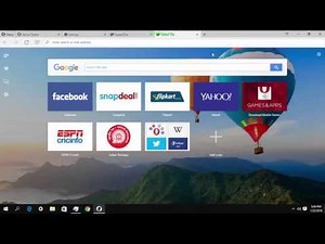 How to customize the new start page in Opera 36