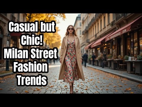 Milan Street Style 2025 Everyday Boho Fashion Trends for Fall