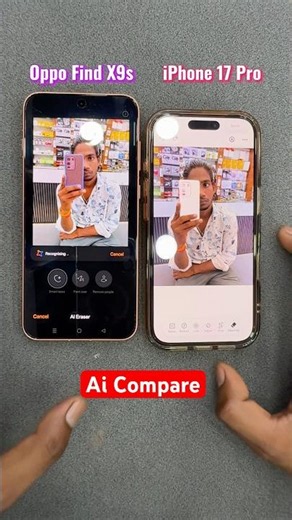 OPPO Find X9s vs iPhone 17 Pro AI Comparison 🤯 Who Is the Smartest AI Phone?