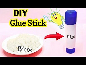 How to make Glue from Rice | DIY Glue at home | Glue stick banane ka tarika | Homemade Glue