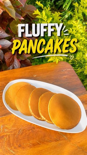 ✨Soft & Fluffy Pancake Recipe in Minutes 😋