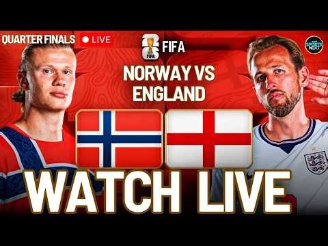 LIVE: Norway vs England Match| FIFA World Cup 2026 Quarter-Final Today | Martin Ødegaard Harry Kane