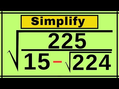 Japanese | A Very Nice Square Root Algebra Simplification Math Problem | Math Olympiad