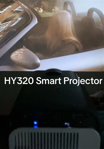 HY320 Smart Projector: 2025 Upgrade with 4K Support