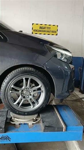 Brio RS Modification Upgrade with R16 Racing Rims, HSR Brand, NX SPO Type #shorts #briors #hsrwheel