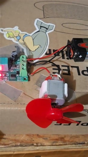 homemade "box" fan 😆 #3dprinting #electronic #lifeisbutadream #maker