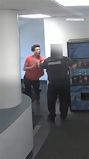 The stranger approached a police officer to file an alleged complaint. However, his hostility over the lack of cooperation escalated too quickly, putting the officers’ safety at risk. | Positive