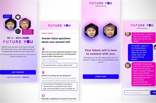 MIT's Future You System Uses AI to Generate an Older Version of Yourself