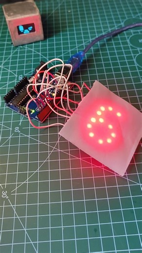 making a 7segment display #display #shortvideo #arduino #diy