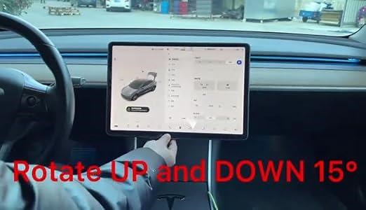 The effect of using the Tesla rotating bracket
