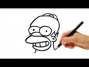How to Draw Homer Simpson | Draw Idea