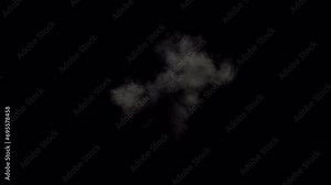 Explosion with fire, smoke, alpha channel for transparency, 4k 30p high detail, includes slow motion so you can adjust the speed