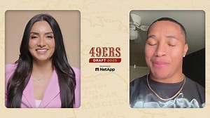 Marques Sigle just got drafted to his dad's favorite team. Living the dream for his whole family 🥹 | San Francisco 49ers
