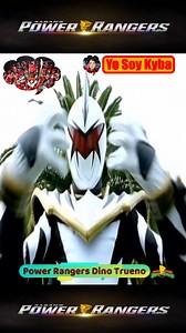 Power Ranger Dino Trueno ｜ Trent vs Ranger Blanco Malvado | Yo Soy Kyba
