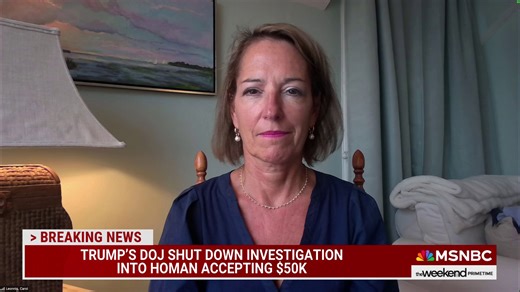 MSNBC EXCLUSIVE: Tom Homan investigated for accepting $50,000 from undercover FBI agents. Trump's DOJ shut it down.