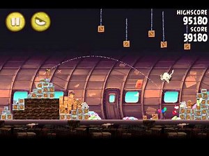Angry Birds Rio Level 12-15 - Mighty Eagle - 100% - Total Destruction - Totale Zerstörung