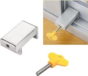 Sliding Door Lock,Window Locks,Window Lock Safety,Sliding Glass Door Lock,Child Safety for Home and Office
