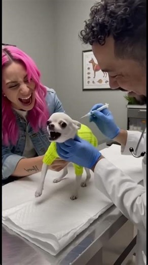 💉🐶 Tiny Chihuahua vs Vet Injection… This SCREAM 😭