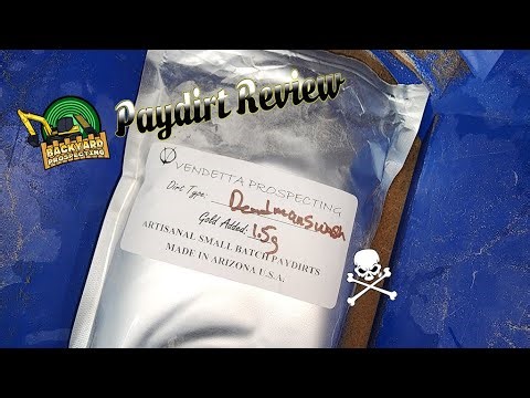 Backyard Gold Hunt with Vendetta Prospecting Paydirt! DEAD MANS WASH!