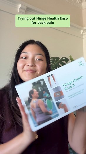 Get a closer look at Hinge Health Enso, the tiny wearable that helps relieve joint and muscle pain in minutes! | Hinge Health