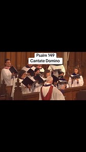 Psalm 149 Cantate Domino Text: O SING unto the Lord a new song : let the congregation of saints praise him. 2 Let Israel rejoice in him that made him : and let the children of Sion be joyful in their King. 3 Let them praise his Name in the dance : let them sing praises unto him with tabret and harp. 4 For the Lord hath pleasure in his people : and helpeth the meek-hearted. 5 Let the saints be joyful with glory : let them rejoice in their beds. 6 Let the praises of God be in their mouth : and a t